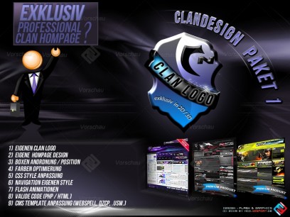 Exklusive Clandesign Paket 1